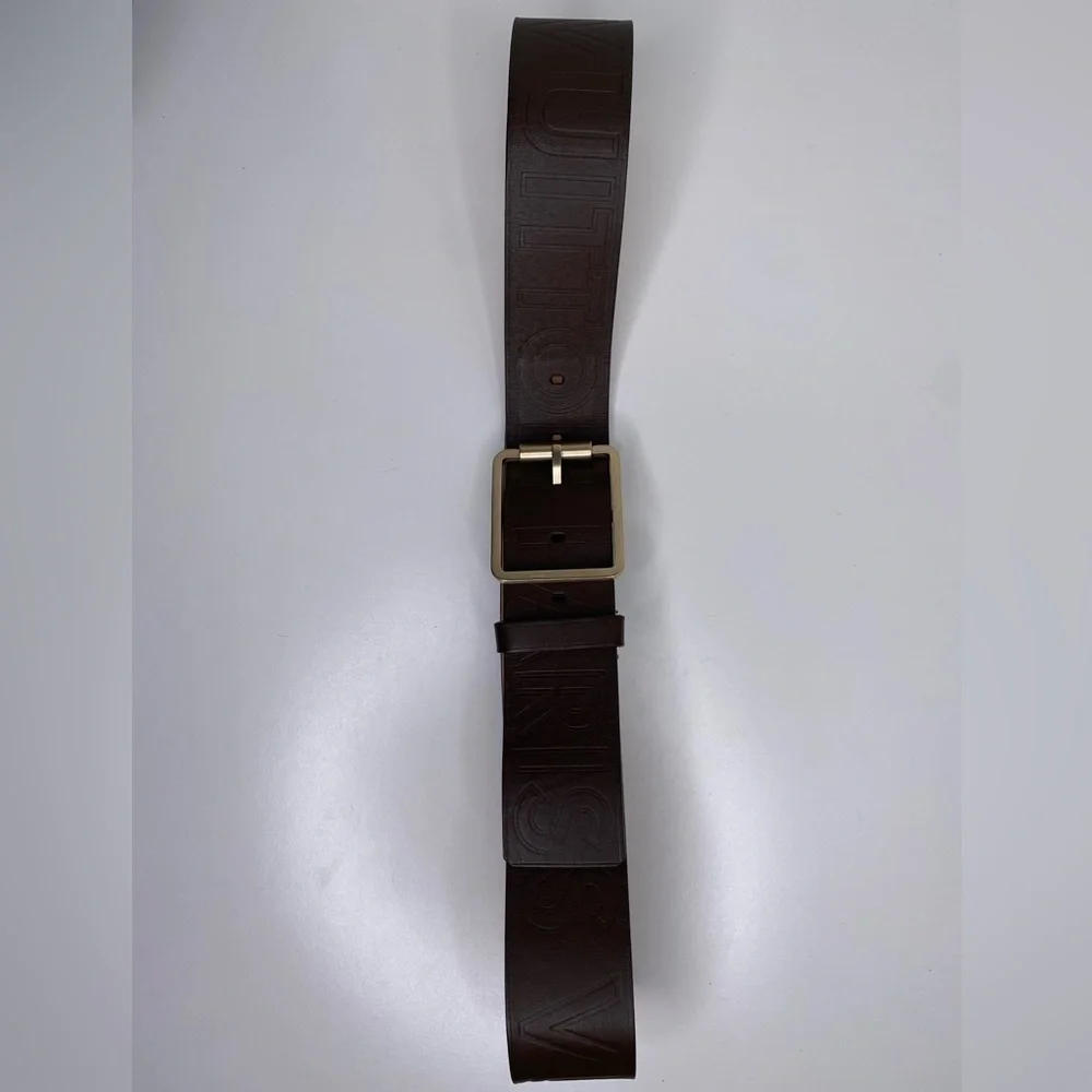Louis Vuitton Printed Leather Belt Automne Hiver